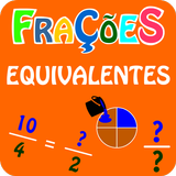 Frações equivalentes أيقونة