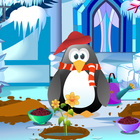 Penguin Game - Frozen Garden icône