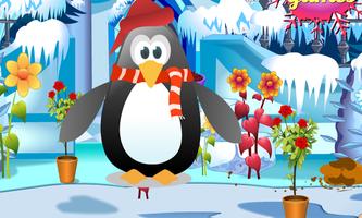 Penguin Game - Frozen Garden capture d'écran 3