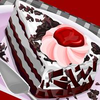 Strawberry Cake Decoration Affiche