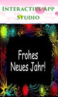 Neues Jahr -Cards Poster