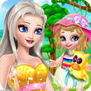 Đứa bé Bồn tắm Quan tâm-Angela APK