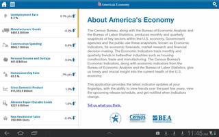 America's Economy for Tablet تصوير الشاشة 1