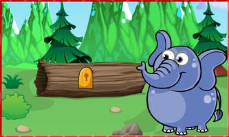 Escape game : Elephant Hungry تصوير الشاشة 1