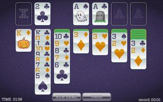 Halloween Solitaire FREE screenshot 1