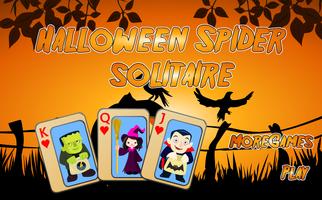 Halloween Spider Solitaire Affiche