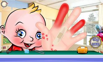 Baby Hand Injury Doctor Games capture d'écran 2