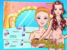 Beach Girl DressUp Free Game 스크린샷 1