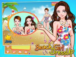 Beach Girl DressUp Free Game 스크린샷 2