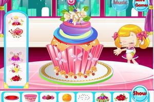 Cooking Games - chocolate Cupcake Games পোস্টার