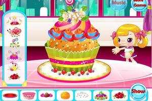 Jeux de cuisine - Jeux de chocolat Cupcake capture d'écran 1