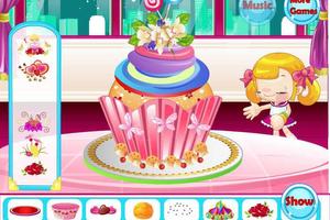 Игры на приготовление еды шоколадные игры Cupcake скриншот 3
