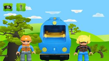 Express Trains for Toddlers and Kids Affiche