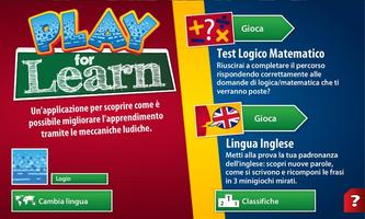 Play For Learn الملصق