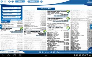 2 Schermata PagineBianche e-book