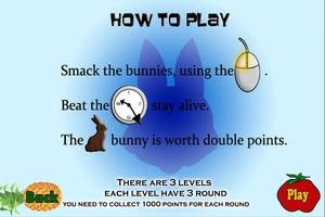 Bunny Smack Game syot layar 1