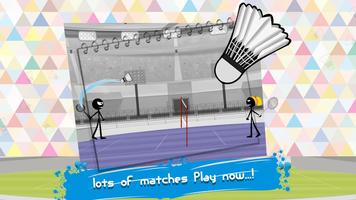 Stickman Badminton Champion capture d'écran 2