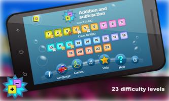 Mental Math for kids Free الملصق