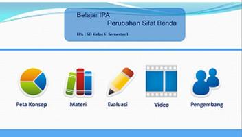 Perubahan Sifat Benda โปสเตอร์