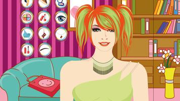 Party Hairstyles Make Up Game screenshot 3