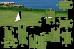 Golf Jigsaw Puzzle 1000x600 постер
