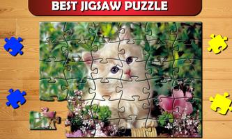 Cute Cat Kitty Jigsaw Puzzle ảnh chụp màn hình 1