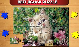 Cute Cat Kitty Jigsaw Puzzle capture d'écran 1
