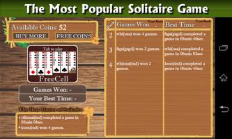 Freecell Patience Solitaire ภาพหน้าจอ 2