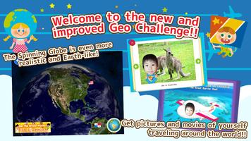 Geo Challenge FREE for Kids পোস্টার