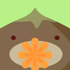 げんぞう 水浴び。鼻が進化? 育成ゲーム。女子・子供向け。