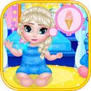 Ice Babies Elsa X Abbey - Baby Care Games APK