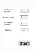 Kettlebell mp3 timer poster