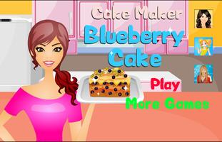 Cake Maker Blueberry Cake Affiche