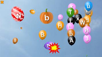 Alphabet Balloons Free ภาพหน้าจอ 2