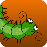 Very Hungry Worm For Kids Free أيقونة