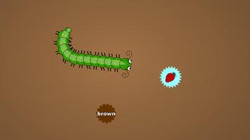 Very Hungry Worm For Kids Free تصوير الشاشة 1