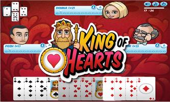 King Of Hearts Jeu de cartes Affiche