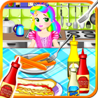 Kitchen Cooking Hot Dog 图标