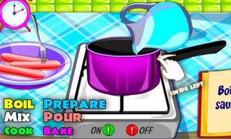 Kitchen Cooking Hot Dog 截图 3