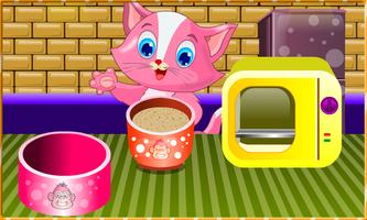 Cooking Game : Kitten Cake स्क्रीनशॉट 2