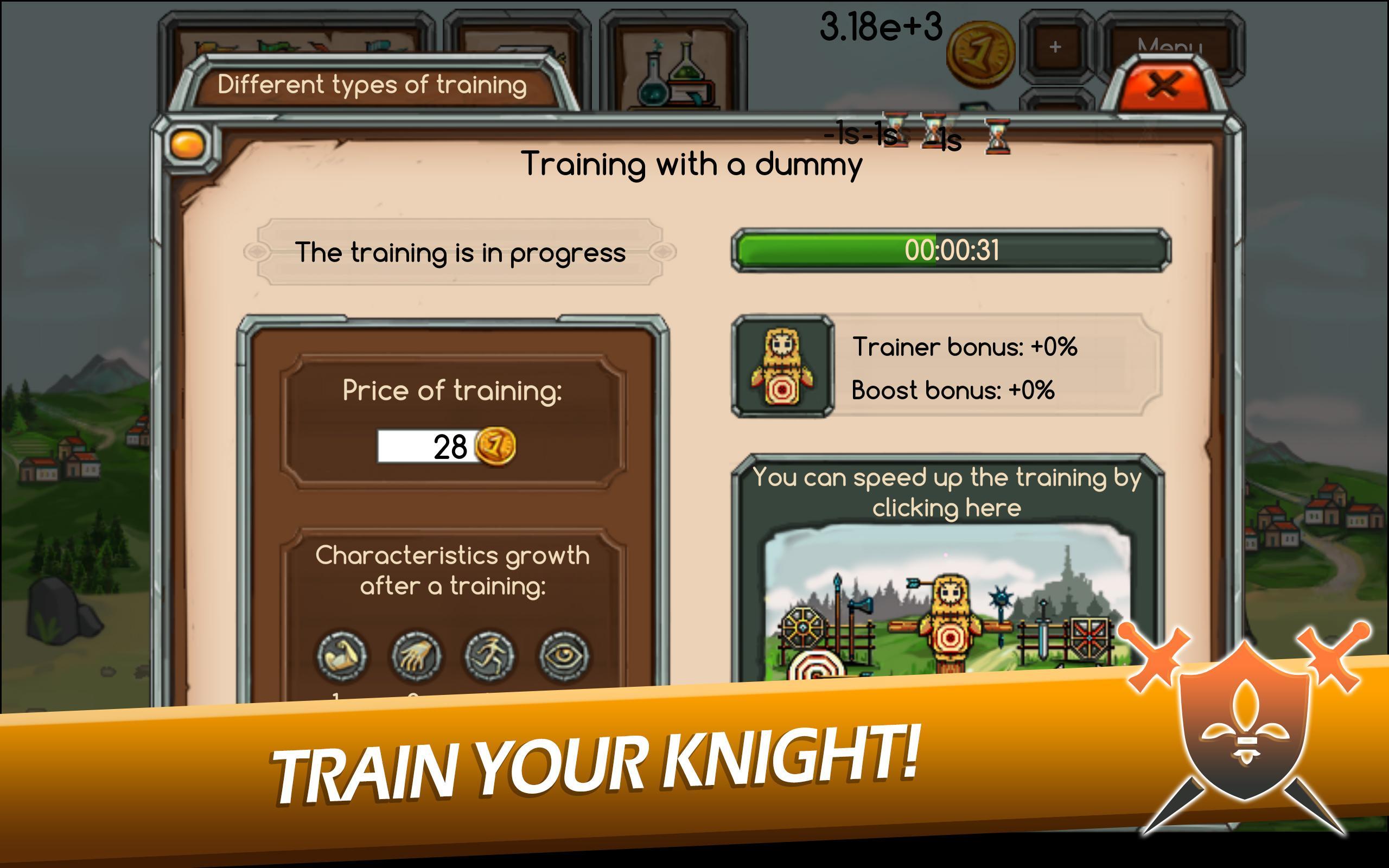 Knight Joust Idle Tycoon For Android Apk Download - medieval kingdom tycoon v13 mega update roblox