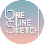 One Line Sketch أيقونة