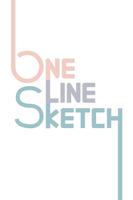 One Line Sketch الملصق