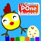 La Gallina Pone Huevos - Juegos para Bebes biểu tượng