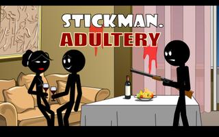 Stickman Love And Adultery Affiche
