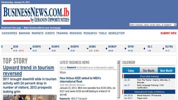 BusinessNews.com.lb screenshot 1