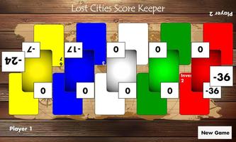 Lost Cities Score Keeper 海報