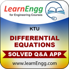 KTU Differential Equations icono