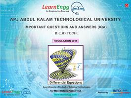 KTU Differential Equations Affiche
