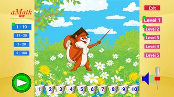 aMath Numbers Eng Free โปสเตอร์